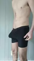 After workout Bulge