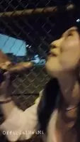 Asian Sucks Dick Outside
