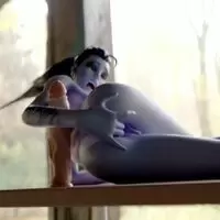 Widowmaker Fingering Herself