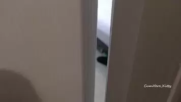 Safe social distancing. Caught masturbating during quarantine.