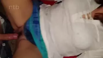 Stuffed And Smeared With Friend's Cum And Thoroughly Cleaned By Her Husband