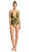 Flowery One Piece lots of butt