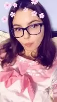 Naughty schoolgirl ready to play with her toy