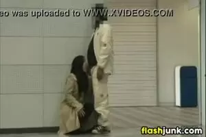 Japanese Girl Sucking Dick And Getting Fucked In Public