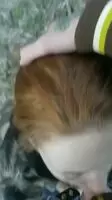 Redhead taking care of things