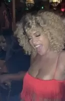 Big juicy tits on this curly petite latina.