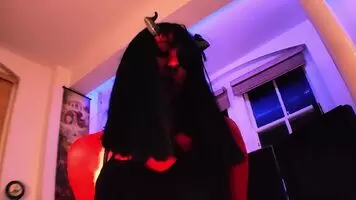 Happy Halloween from a very sticky semen demon