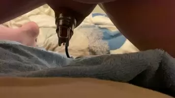 Finally squirting after a day of submitting to anal play...