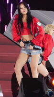 AOA - Hyejeong red panties