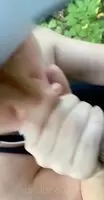 Blowjob for my running partner on a popular trail