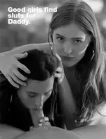 It doesn't matter if your friends are inexperienced, a good quean will teach them what Daddy likes