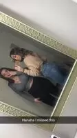 Embarrassing her busty friend