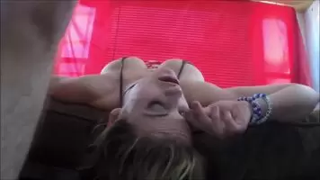 Hard Deepthroat training for my GF