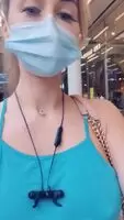 I like wearing no bra and letting mine bounce through town