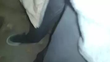 Busting A Nut Onto A Bus Bench