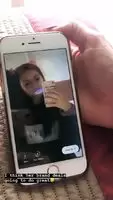 Showing ass on the bed