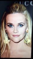 Reese Witherspoon gets a birthday surprise with my BALLS EXPLODING MY HUGE LOAD on her gorgeous face!!!!