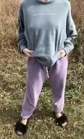 i love being naughty when im on a hike