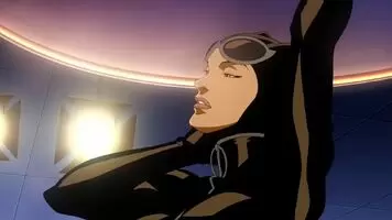 Catwoman putting on a show