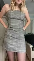 Do you like what I’m hiding under my dress?
