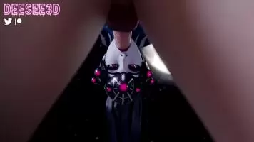 Widowmaker Dangling Blowjob