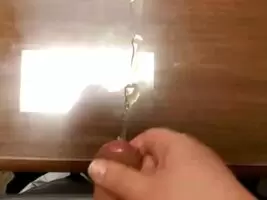 Some two finger tugging.