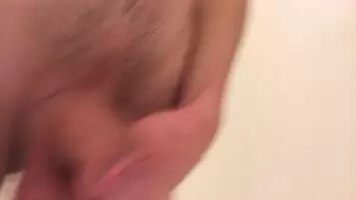 A little semi hard shower fun