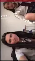 grabbing her friends absolute BUBBLE