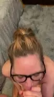 I love to get my daily facial of thick cum! Milf ! 💦