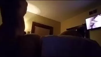 Buddy stuffing my wife last night