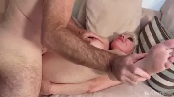 Susan - Putting a finger in it!