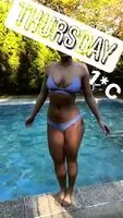 Freezing bikini