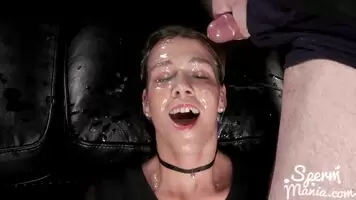 Alexis Crystal coated and cumming