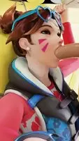 D.va Beach Blowjob Deepthroat