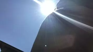 reenactment of today's solar eclipse