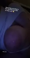 Leaky morning breasts