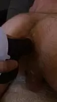 My first GIF. How’d I do? Boyfriend opening me up with 10.5”