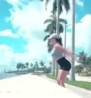Jumping Squat Slomo