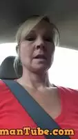 In the back seat