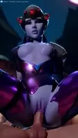Widowmaker getting dicked,
