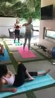 Yoga workout