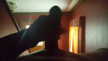 A little stroking.