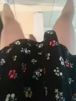 My clitty happy because it knows that I'll shove a dildo inside me