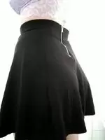 Flashing my cute round little ass