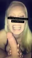 Two weeks of semester break is too long when there's no cock being shoved in your mouth