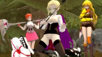 Glynda and Beowolf - Huntsman's teachings