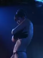 Demi Moore in a thong in Striptease