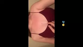 Titty tease.😘