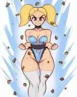 Bubbles going Super Saiyan here