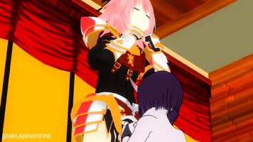 Astolfo not used to getting sucked